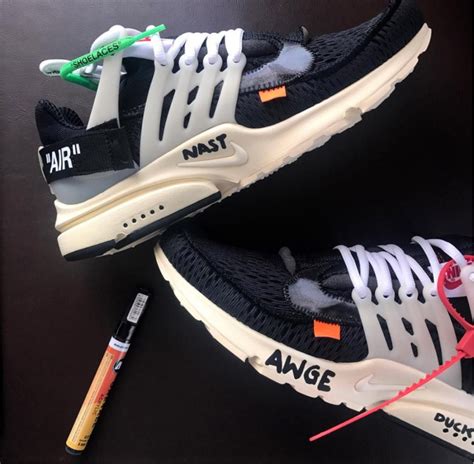 sign of fake presto off white nike|nike off white presto 10.